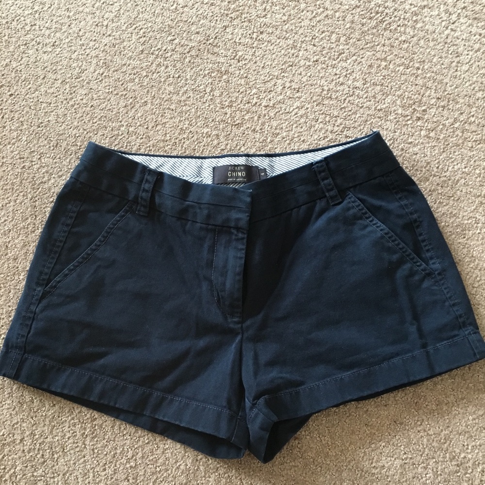 J.Crew Navy Chino Shorts